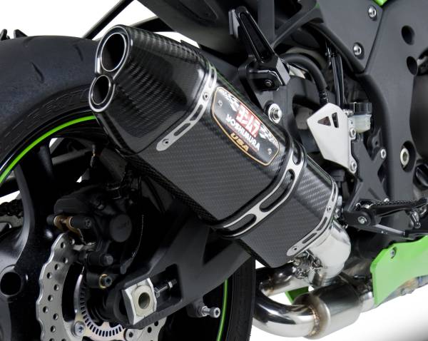 YOSHIMURA - EXHAUST RACE R-77D 3QTR SLIP-ON SS-CF-CF - Image 1