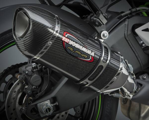 YOSHIMURA - STREET ALPHA SLIP-ON EXHAUST SS-CF-CF - Image 1