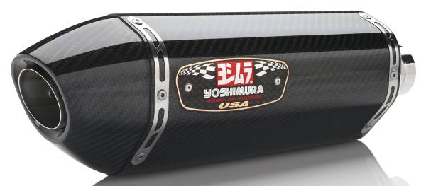 YOSHIMURA - EXHAUST RACE R-77 SLIP-ON SS-CF-CF DUAL - Image 1