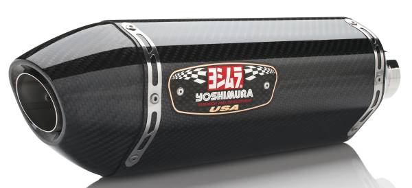 YOSHIMURA - EXHAUST RACE R-77 SLIP-ON SS-CF-CF DUAL - Image 1