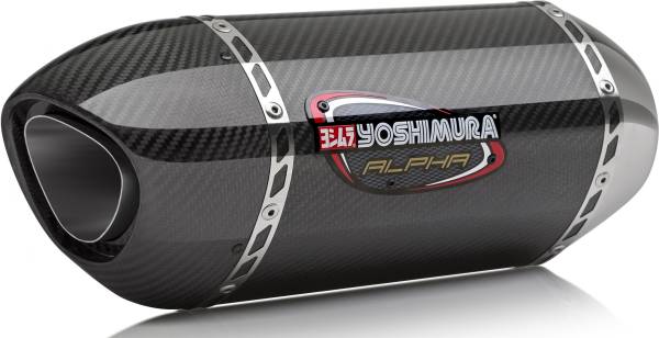 YOSHIMURA - EXHAUST STREET ALPHA-T SLIP-ON SS-CF-CF WORKS - Image 1