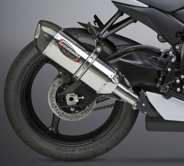 YOSHIMURA - EXHAUST SIGNATURE ALPHA SLIP-ON SS-SS-CF - Image 1