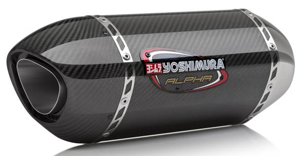 YOSHIMURA - EXHAUST STREET ALPHA-T SLIP-ON SS-CF-CF - Image 1