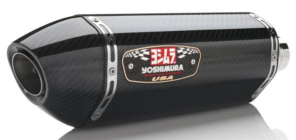 YOSHIMURA - EXHAUST RACE R-77 SLIP-ON SS-CF-CF SINGLE - Image 1