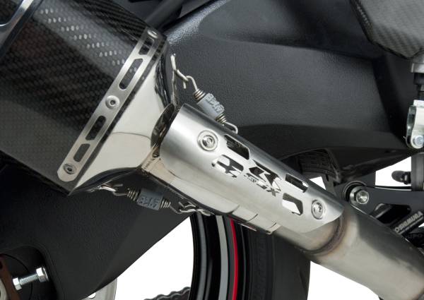 YOSHIMURA - EXHAUST SIGNATURE R-77 SLIP-ON SS-CF-CF - Image 1