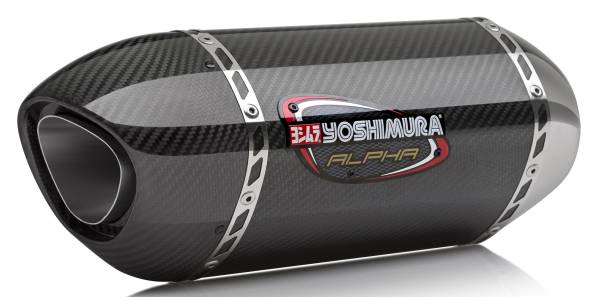 YOSHIMURA - EXHAUST SIGNATURE ALPHA SLIP-ON SS-CF-CF - Image 1