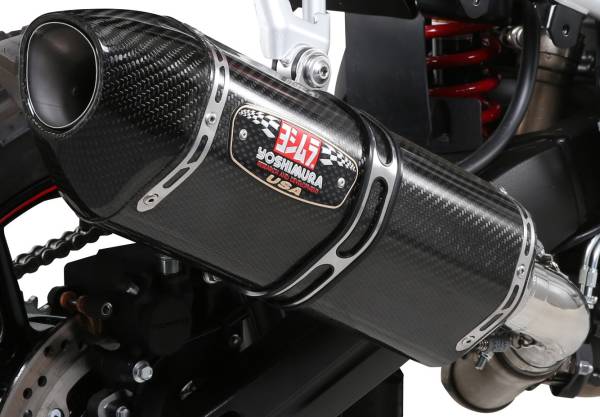 YOSHIMURA - SIGNATURE R-77 SLIP-ON EXHAUST SS-CF-CF - Image 1