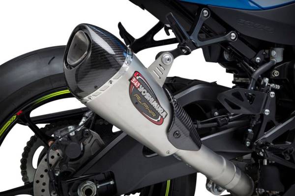 YOSHIMURA - EXHAUST STREET ALPHA-T SLIP-ON SS-SS-CF - Image 1