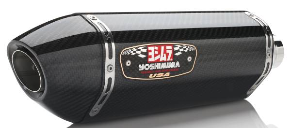 YOSHIMURA - EXHAUST SIGNATURE R-77 SLIP-ON SS-CF-CF - Image 1