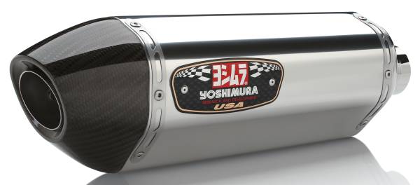 YOSHIMURA - SIGNATURE R-77 SLIP-ON EXHAUST SS-SS-CF - Image 1