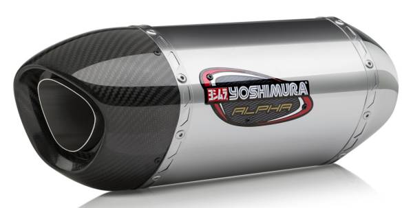 YOSHIMURA - EXHAUST SIGNATURE ALPHA SLIP-ON SS-SS-CF - Image 1