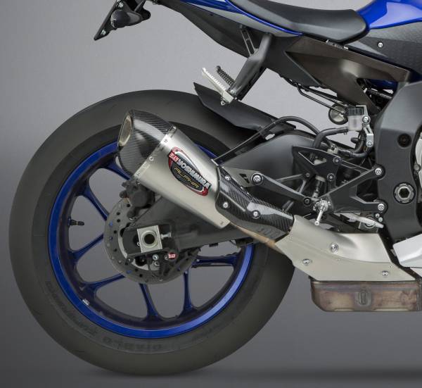 YOSHIMURA - EXHAUST STREET ALPHA-T SLIP-ON SS-SS-CF WORKS - Image 1