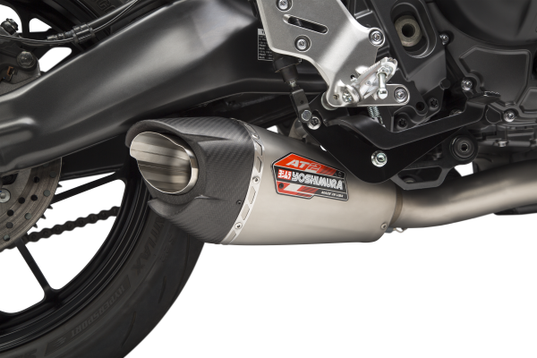 YOSHIMURA - EXHAUST RACE AT2 FULL SYSTEM SS/SS/CF YAM - Image 1