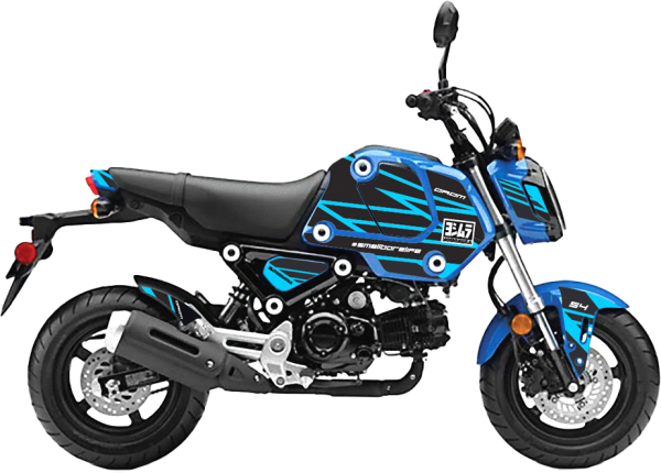 YOSHIMURA - GRAPHIC KIT EDGE BLUE HON - Image 1