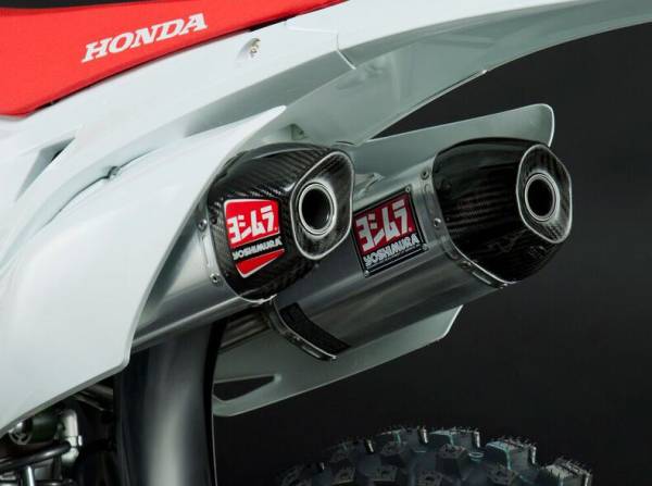 YOSHIMURA - RS-4 HEADER/CANISTER/END CAP EXHAUST SYSTEM SS-AL-CF - Image 1