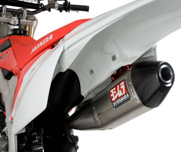 YOSHIMURA - RS-4 HEADER/CANISTER/END CAP EXHAUST SYSTEM SS-AL-CF - Image 1