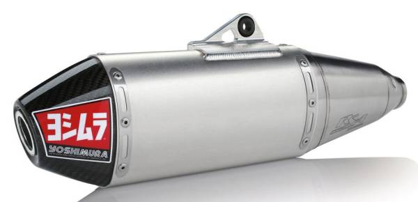 YOSHIMURA - RS-4 HEADER/CANISTER/END CAP EXHAUST SLIP-ON SS-AL-CF - Image 1