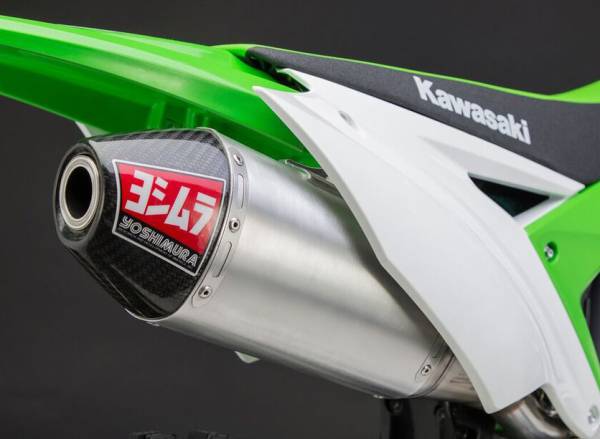 YOSHIMURA - RS-4 HEADER/CANISTER/END CAP EXHAUST SYSTEM SS-AL-CF - Image 1