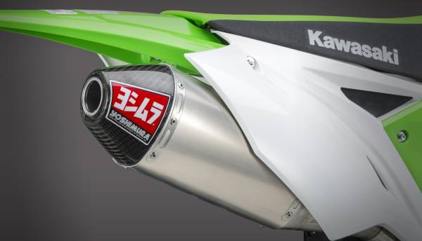 YOSHIMURA - RS-4 HEADER/CANISTER/END CAP EXHAUST SLIP-ON SS-AL-CF - Image 1