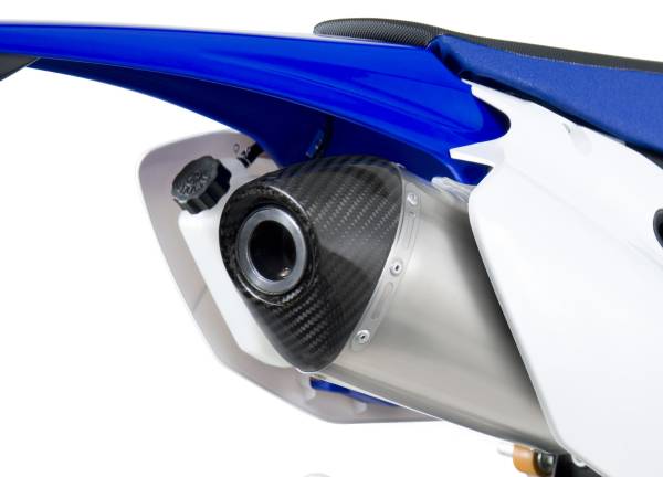 YOSHIMURA - RS-4 HEADER/CANISTER/END CAP EXHAUST SLIP-ON SS-AL-CF - Image 1