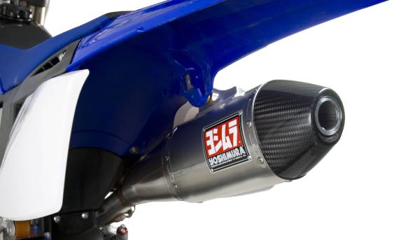 YOSHIMURA - RS-4 HEADER/CANISTER/END CAP EXHAUST SYSTEM SS-AL-CF - Image 1