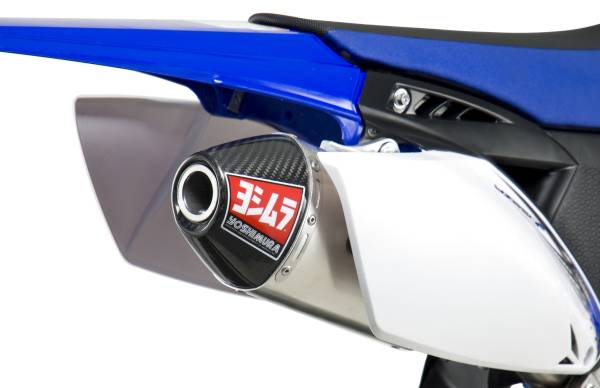 YOSHIMURA - RS-4 HEADER/CANISTER/END CAP EXHAUST SLIP-ON SS-AL-CF - Image 1