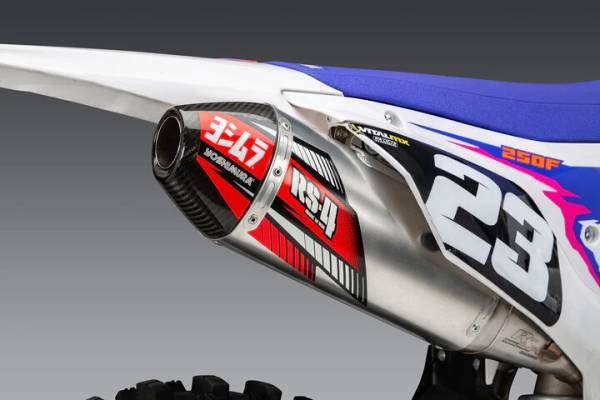 YOSHIMURA - RS-4 SLIP-ON SS/AL/CF YZ250F - Image 1