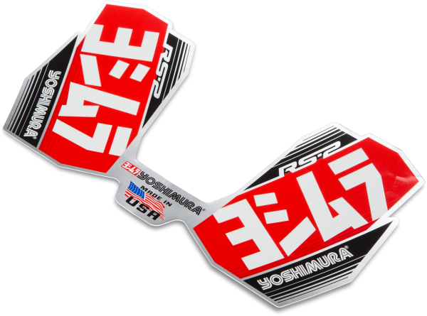 YOSHIMURA - MUFFLER LOGO DECAL RS-2 OFF-ROAD V2 - Image 1