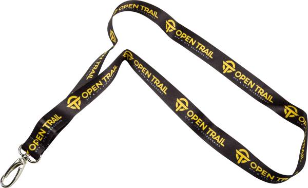 OPEN TRAIL - LANYARD BLACK/YELLOW - Image 1