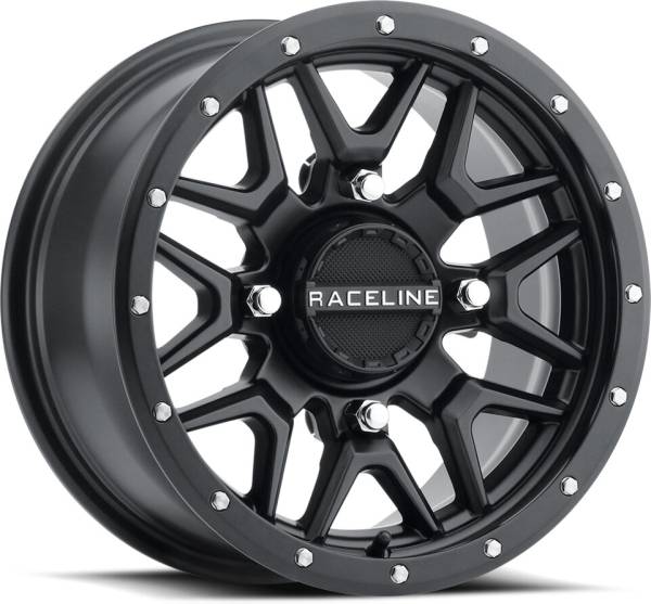 RACELINE - KRANK WHEEL 4/137 14X7 5+2 (+10MM) BLACK - Image 1