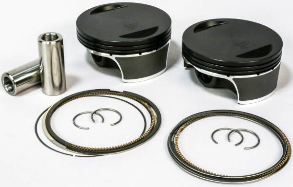 WISECO - BLACK EDITION PISTON KIT M8 107CID 11.0:1 - Image 1