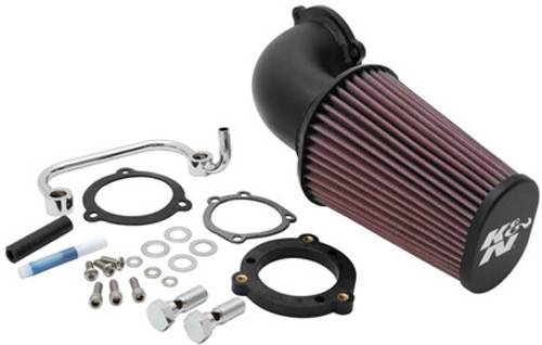 K&N - AIRCHARGER INTAKE SYSTEM BLACK - Image 1