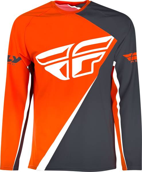 FLY RACING - SNX JERSEY ORANGE/GREY LG - Image 1