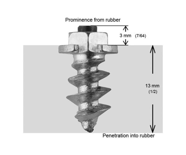 IGRIP - 15MM SHOULDER SCREW STUDS QTY 100 - Image 1