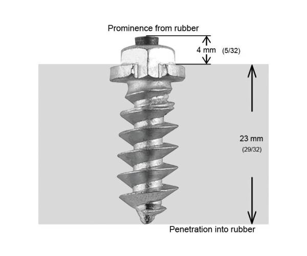 IGRIP - 1"-25MM SHOULDER SCREW STUDS QTY 100 - Image 1