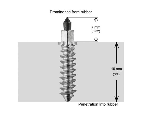 IGRIP - 1 1/8"-28MM SHOULDER STUDS QTY 100 - Image 1