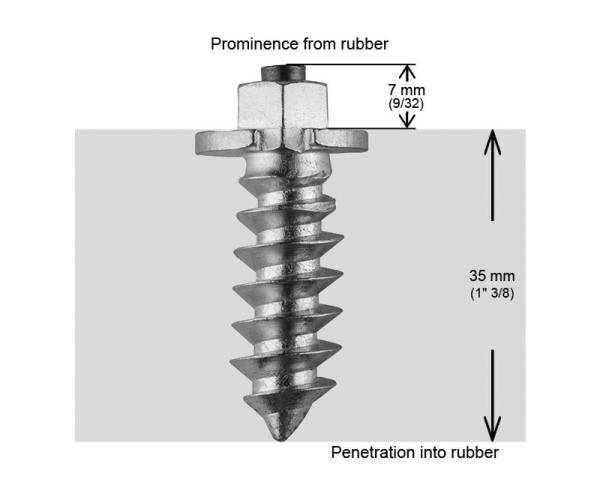 IGRIP - 1 9/16"-40MM SHOULDER STUDS QTY 1000 - Image 1