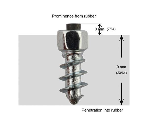 IGRIP - 11MM STANDARD SCREW STUDS QTY 100 - Image 1