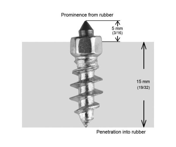 IGRIP - 18MM STANDARD SCREW STUDS QTY 1000 - Image 1