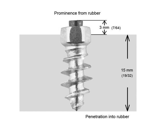 IGRIP - 18MM STANDARD SCREW STUDS QTY 150 - Image 1