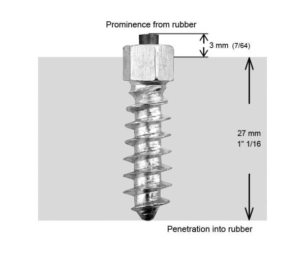 IGRIP - 1 1/8"-30MM STD SCREW STUDS QTY 200 - Image 1