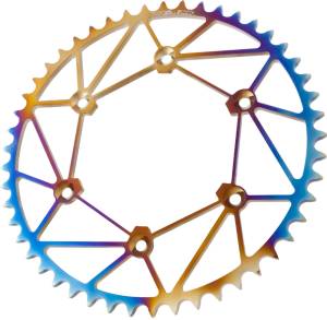 REAR SPROCKET CHROMOLY STL/ZIR 48T-520 CHROMATIC SHE