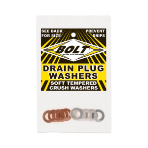 CRUSH WASHERS 10X18MM 10/PK 5 ALUMINUM & 5 COPPER