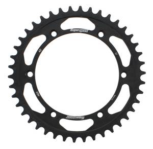 REAR SPROCKET STEEL 42T-520 BLK KAW