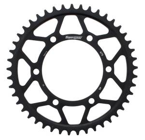 REAR SPROCKET STEEL 45T-530 BLK YAM