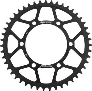 REAR SPROCKET STEEL 47T-520 BLK HON/KAW/YAM