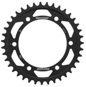 REAR SPROCKET STEEL 39T-525 BLK KAW/SUZ