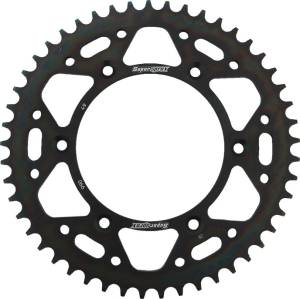 REAR SPROCKET STEEL 49T-520 BLK HUSQ/KTM