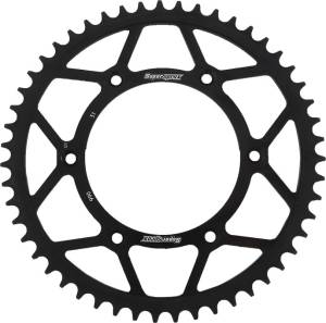 REAR SPROCKET STEEL 51T-520 BLK HUSQ/KTM