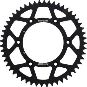 REAR SPROCKET ALUMINUM 52T-520 BLK HON